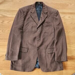 F.R. Tripler & Co. Blazer Suit Jacket Brown Size 42 Regular